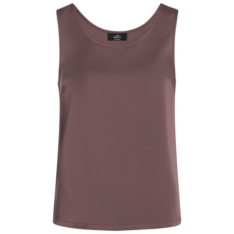 Damen Satin-Top mit breiten Trägern von Gina Benotti