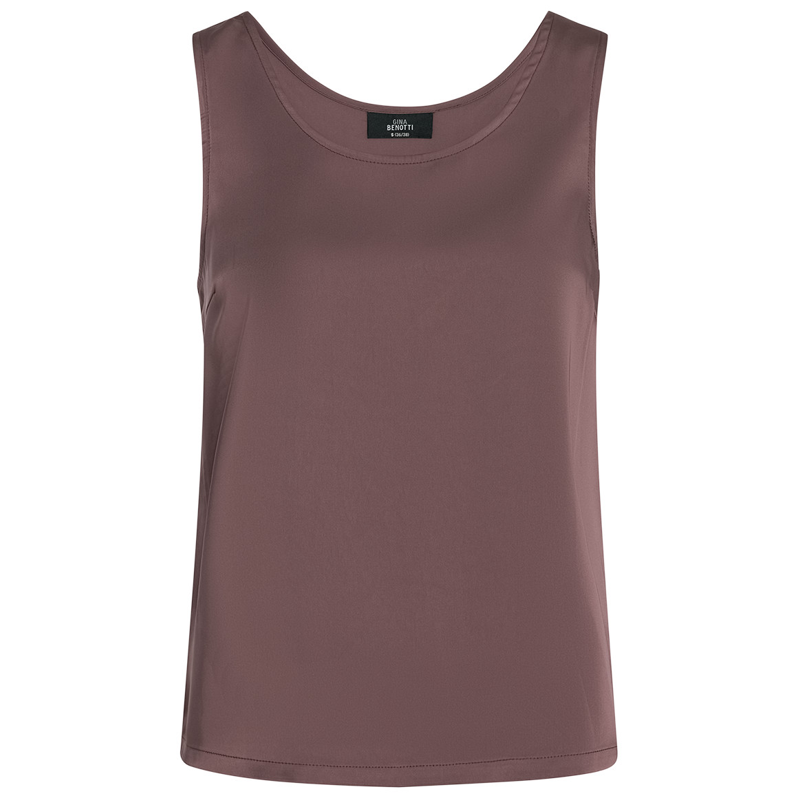 Damen Satin-Top mit breiten Trägern von Gina Benotti