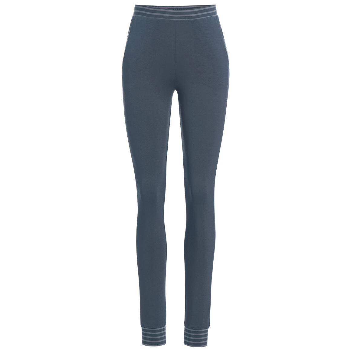 Damen Schlafhose mit gestreiften Abschlüssen von Gina Benotti