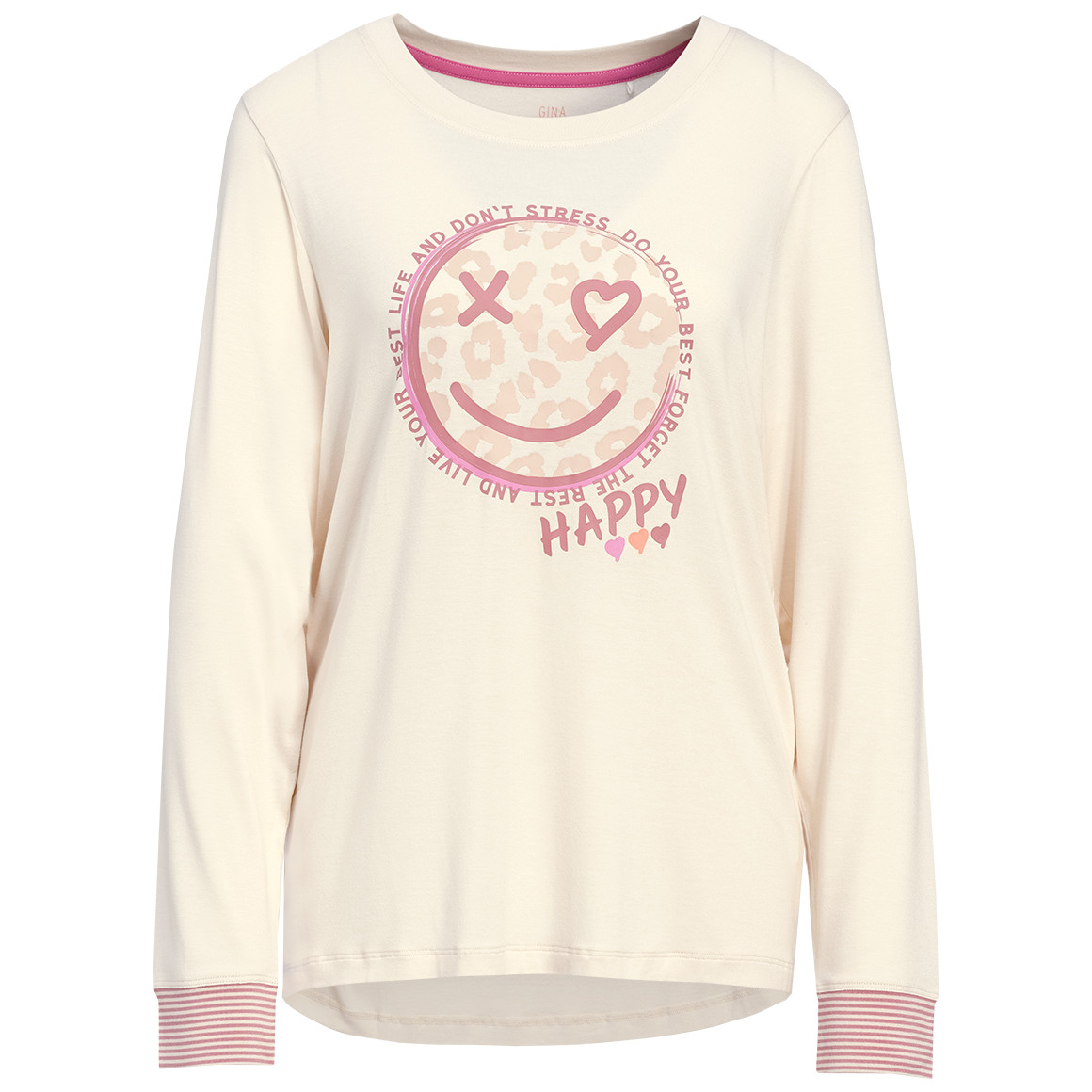 Damen Schlafshirt mit Print von Gina Benotti