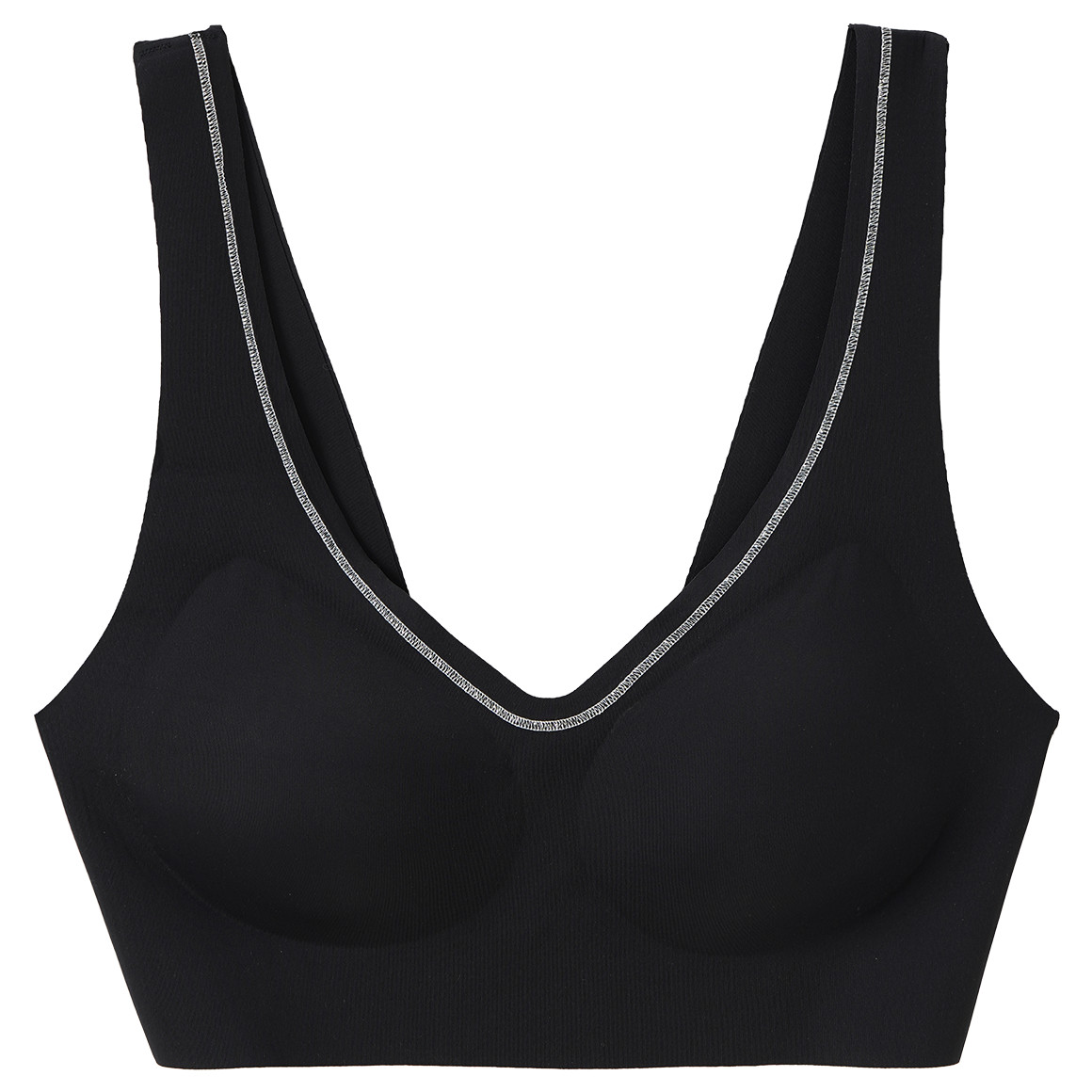 Damen Seamless-Bustier mit Effektgarn von Gina Benotti