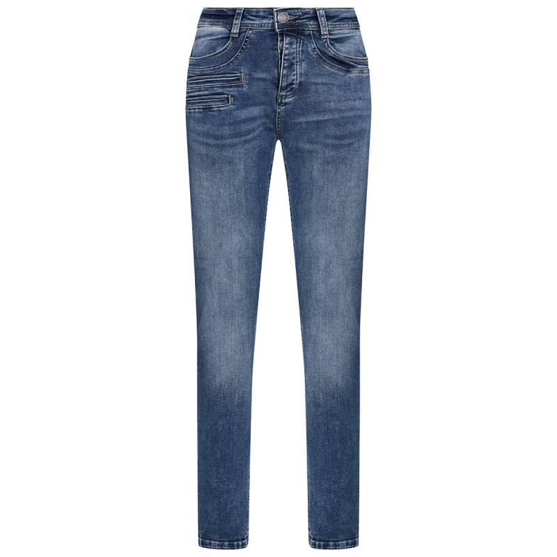 Damen Slim-Jeans mit Knopfleiste von Gina Benotti