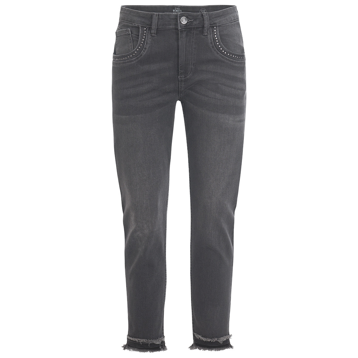 Damen Slim-Jeans mit Nieten Damen Slim-Jeans mit Nieten von Gina Benotti