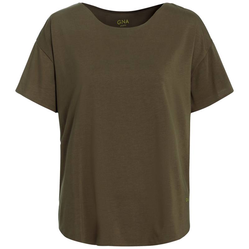 Damen Sport T-Shirt unifarben von Gina Benotti