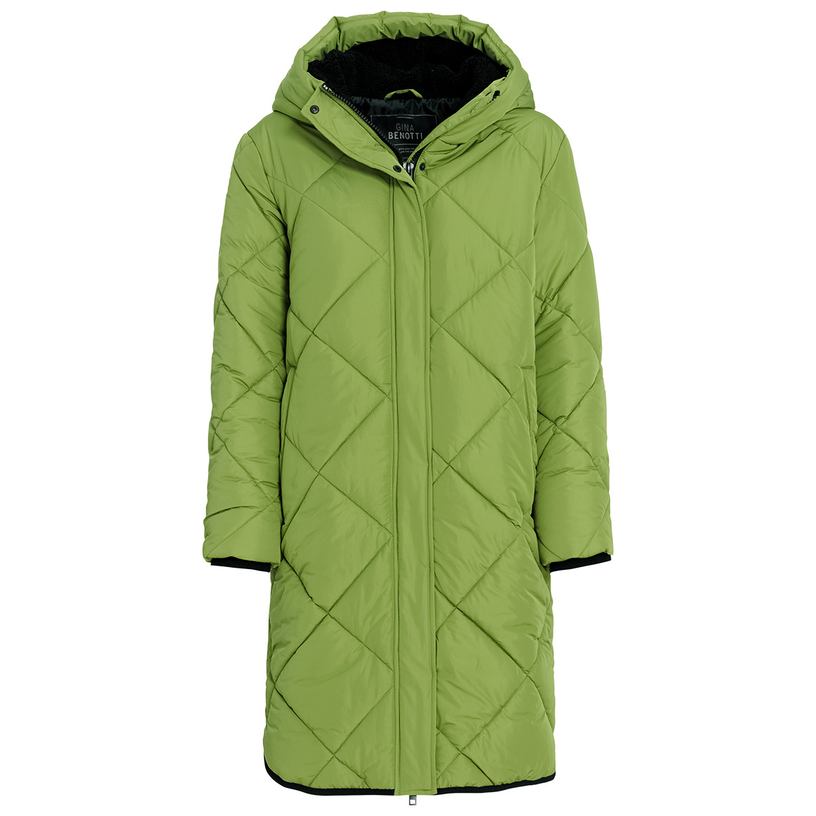 Damen Steppmantel mit Kapuze von Gina Benotti