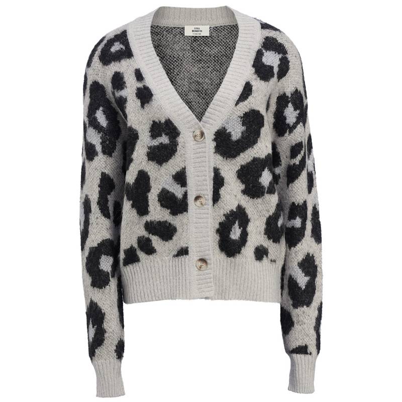 Damen Strickjacke im Leo-Look von Gina Benotti