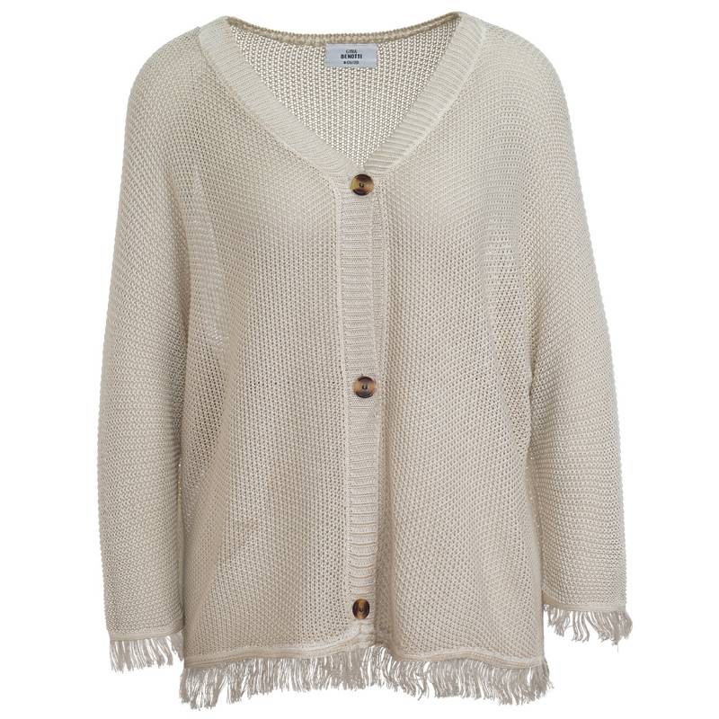 Damen Strickjacke mit Fransen von Gina Benotti
