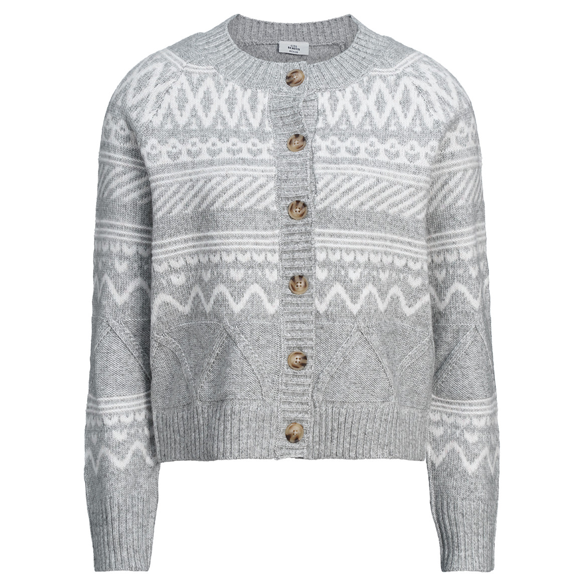 Damen Strickjacke mit Norweger-Muster Damen Strickjacke mit Norweger-Muster von Gina Benotti