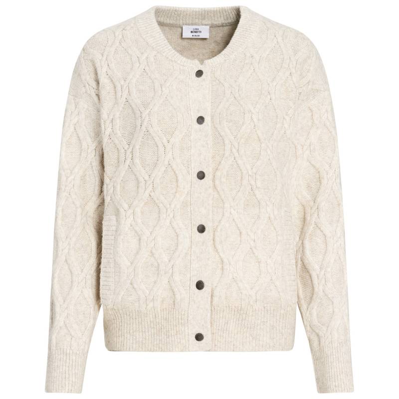 Damen Strickjacke mit Zopfmuster Damen Strickjacke mit Zopfmuster von Gina Benotti