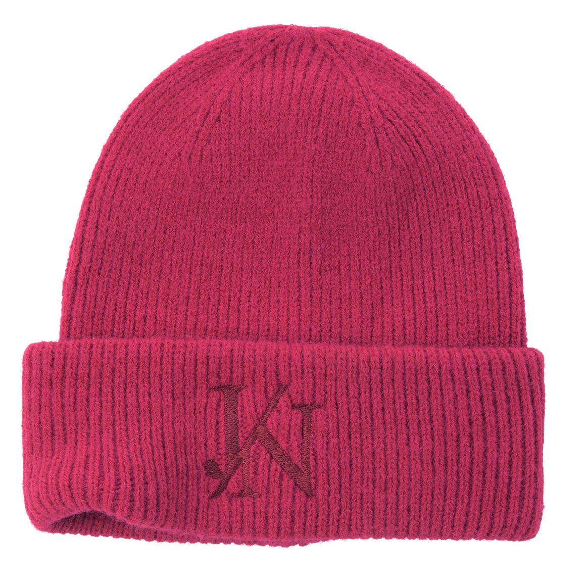 Damen Strickmütze mit Stickerei von Gina Benotti