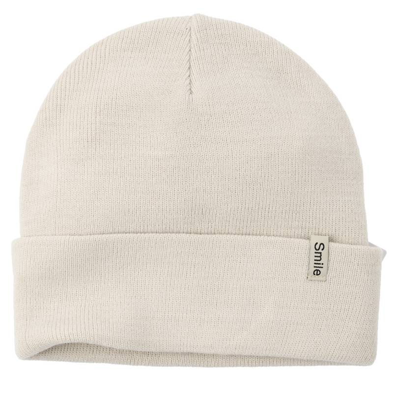 Damen Strickmütze mit kleinem Aufnäher Damen Strickmütze mit kleinem Aufnäher von Gina Benotti