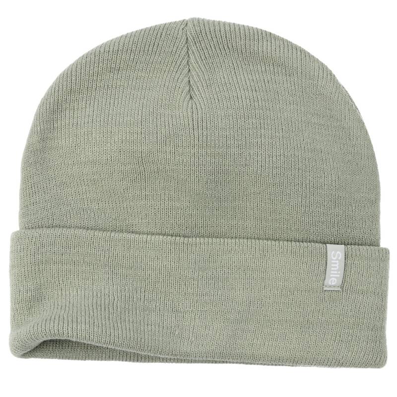 Damen Strickmütze mit kleinem Aufnäher Damen Strickmütze mit kleinem Aufnäher von Gina Benotti