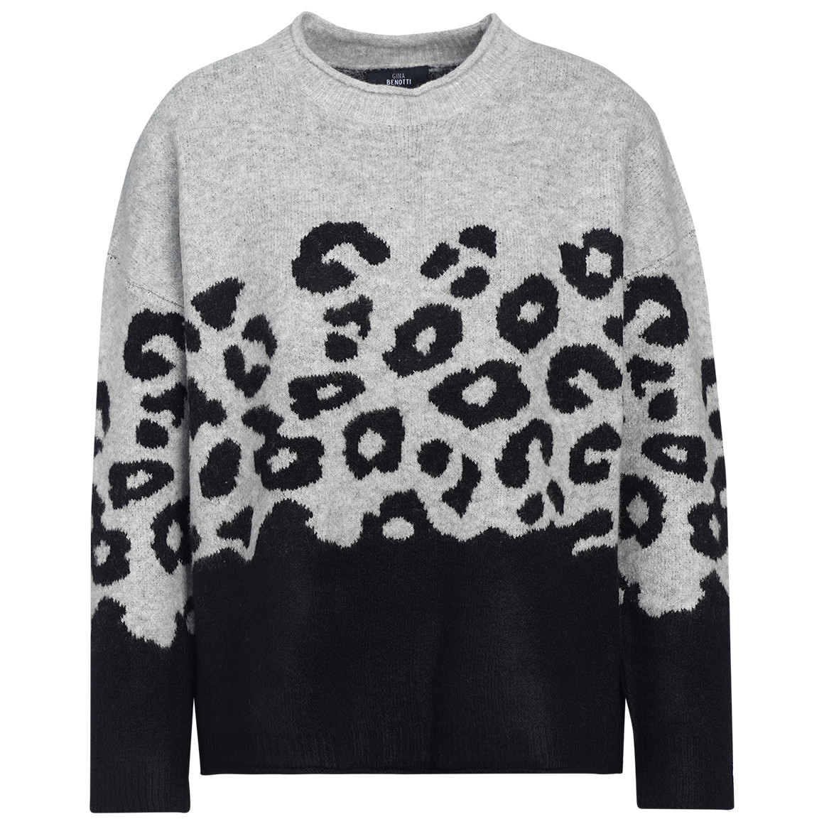 Damen Strickpullover im Leo-Look von Gina Benotti