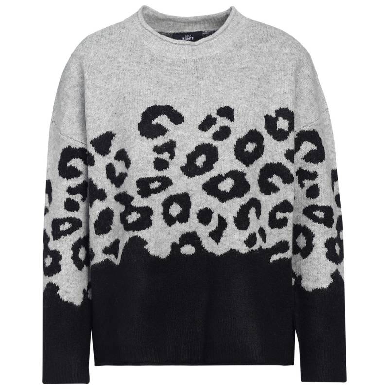 Damen Strickpullover im Leo-Look von Gina Benotti