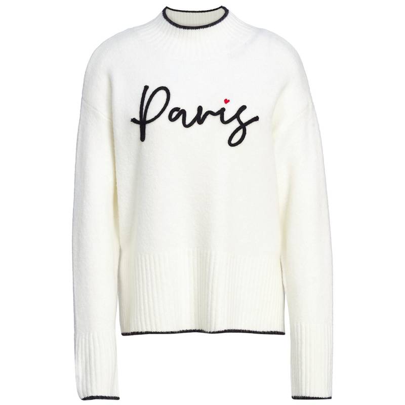 Damen Strickpullover mit Schriftzug von Gina Benotti