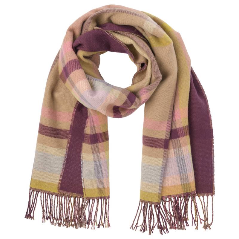 Damen Strickschal mit Karo-Muster von Gina Benotti