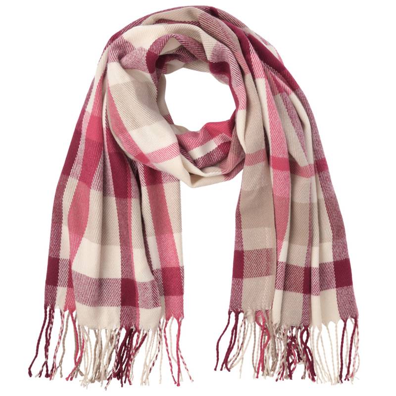 Damen Strickschal mit Karo-Muster von Gina Benotti