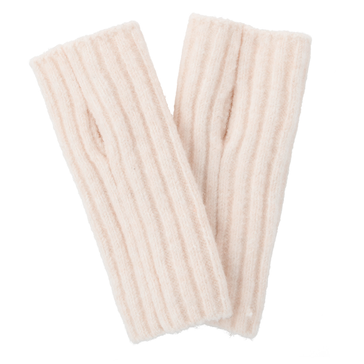 Damen Strickstulpen mit Rippstruktur von Gina Benotti