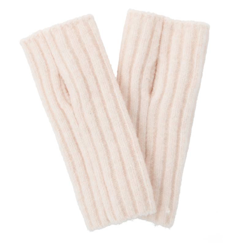 Damen Strickstulpen mit Rippstruktur von Gina Benotti