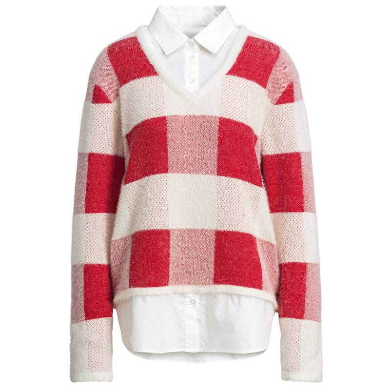 Damen Sweatshirt mit Bluseneinsatz von Gina Benotti