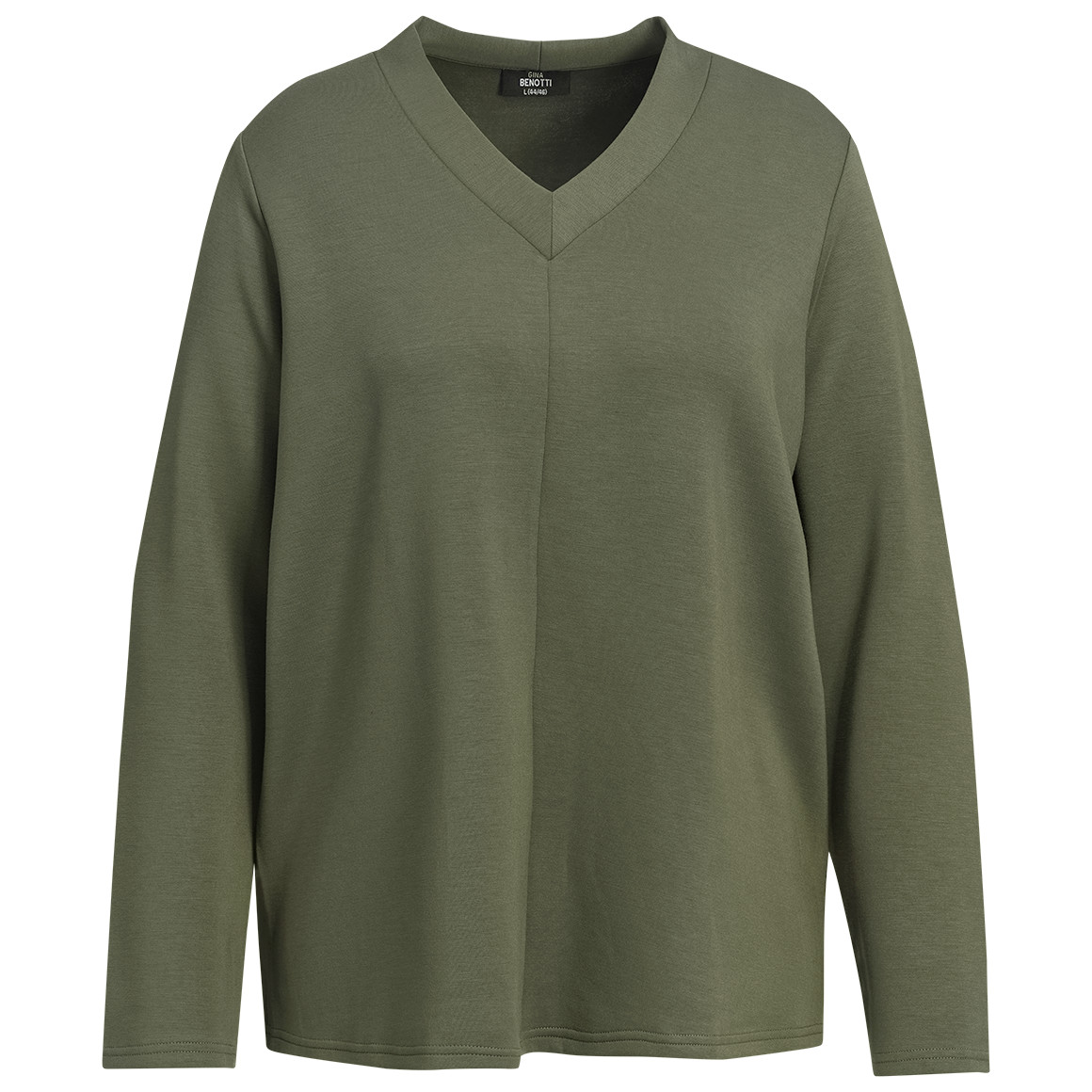 Damen Sweatshirt mit Ziernaht von Gina Benotti