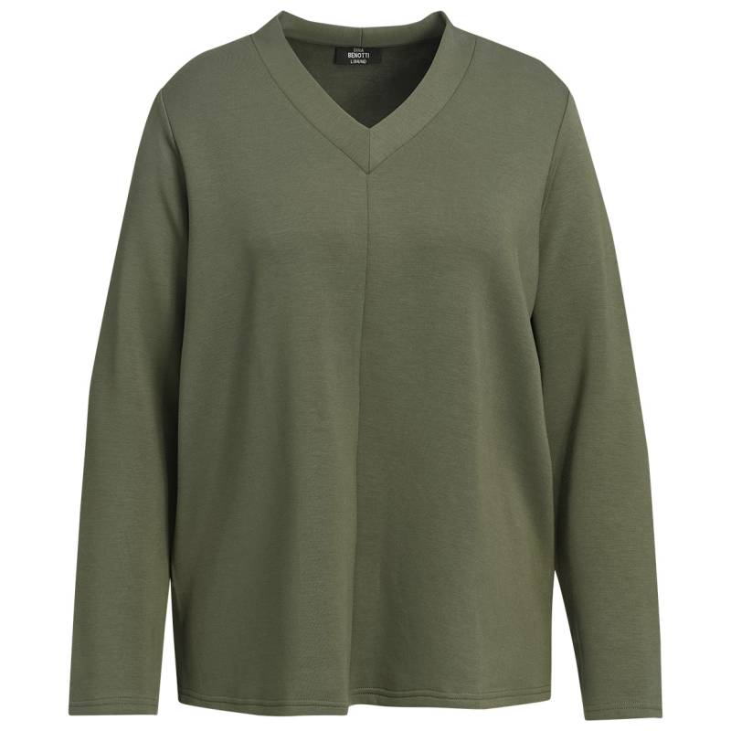 Damen Sweatshirt mit Ziernaht von Gina Benotti