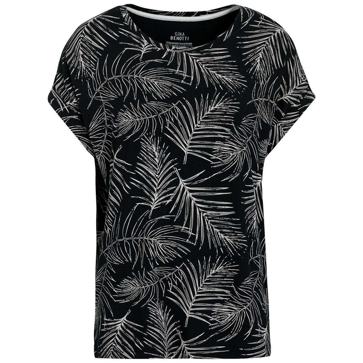 Damen T-Shirt aus einem Viskose-Mix Damen T-Shirt aus einem Viskose-Mix von Gina Benotti