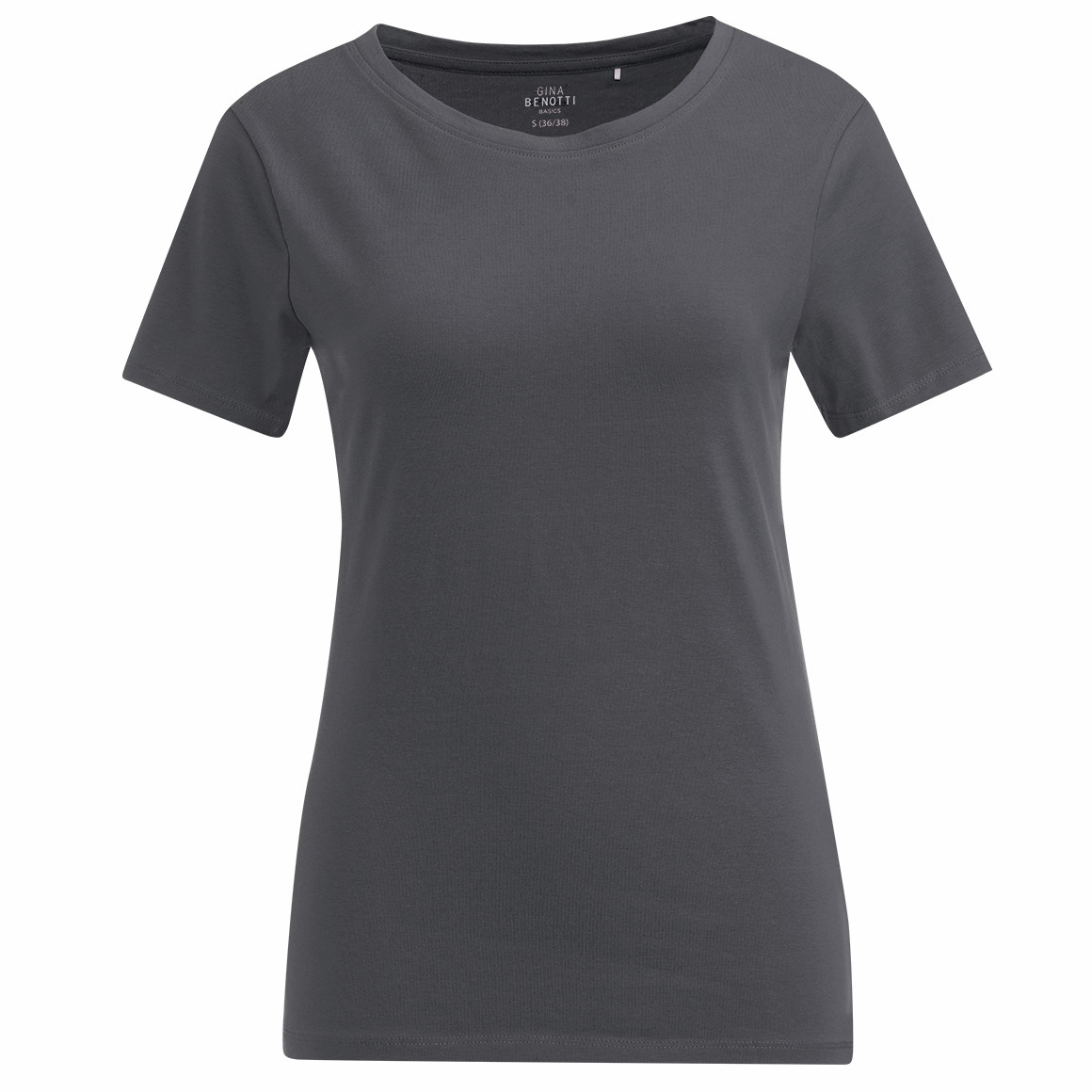 Damen T-Shirt mit Bio-Baumwolle Damen T-Shirt mit Bio-Baumwolle von Gina Benotti
