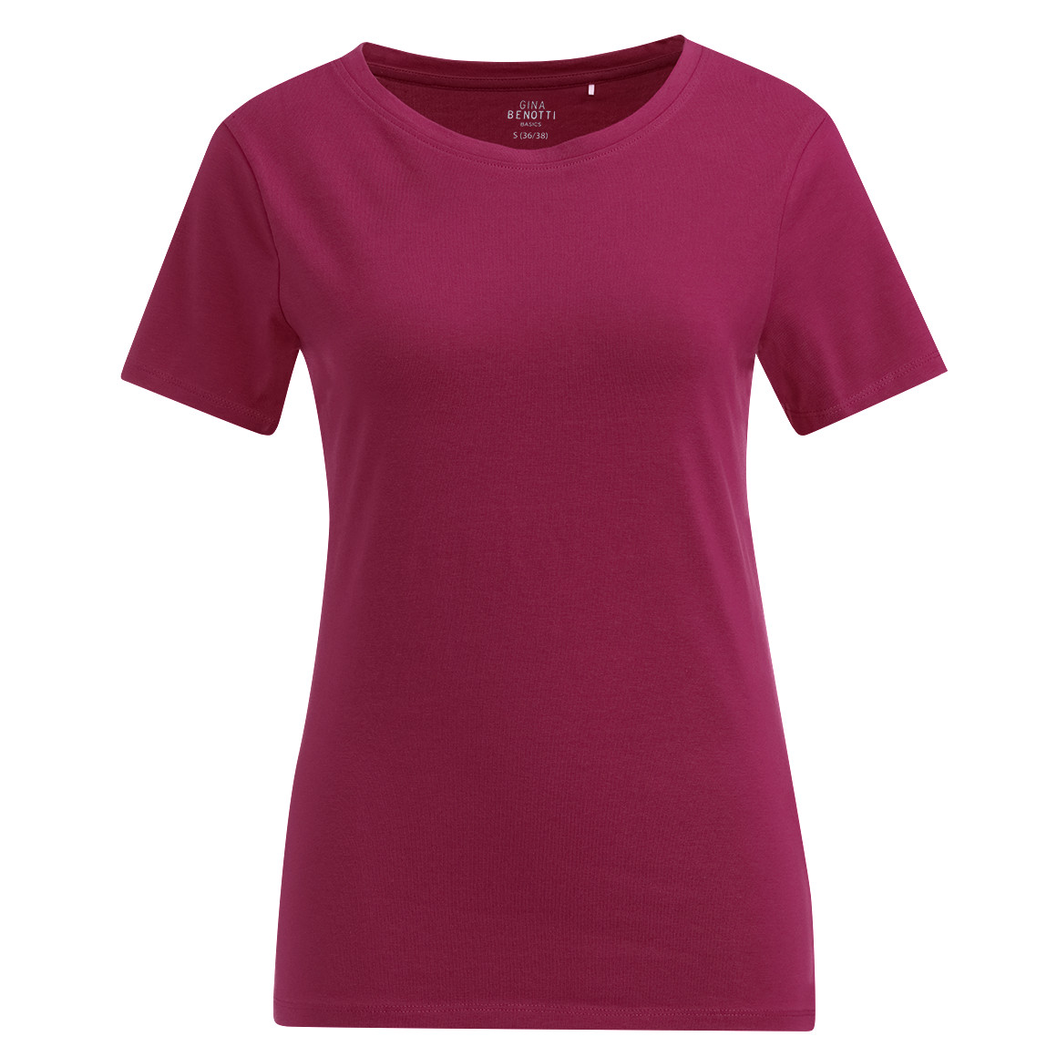 Damen T-Shirt mit Bio-Baumwolle Damen T-Shirt mit Bio-Baumwolle von Gina Benotti