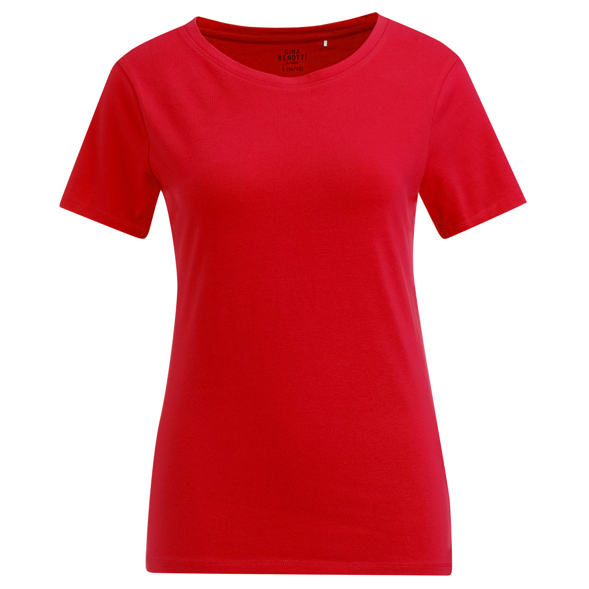 Damen T-Shirt mit Bio-Baumwolle Damen T-Shirt mit Bio-Baumwolle von Gina Benotti