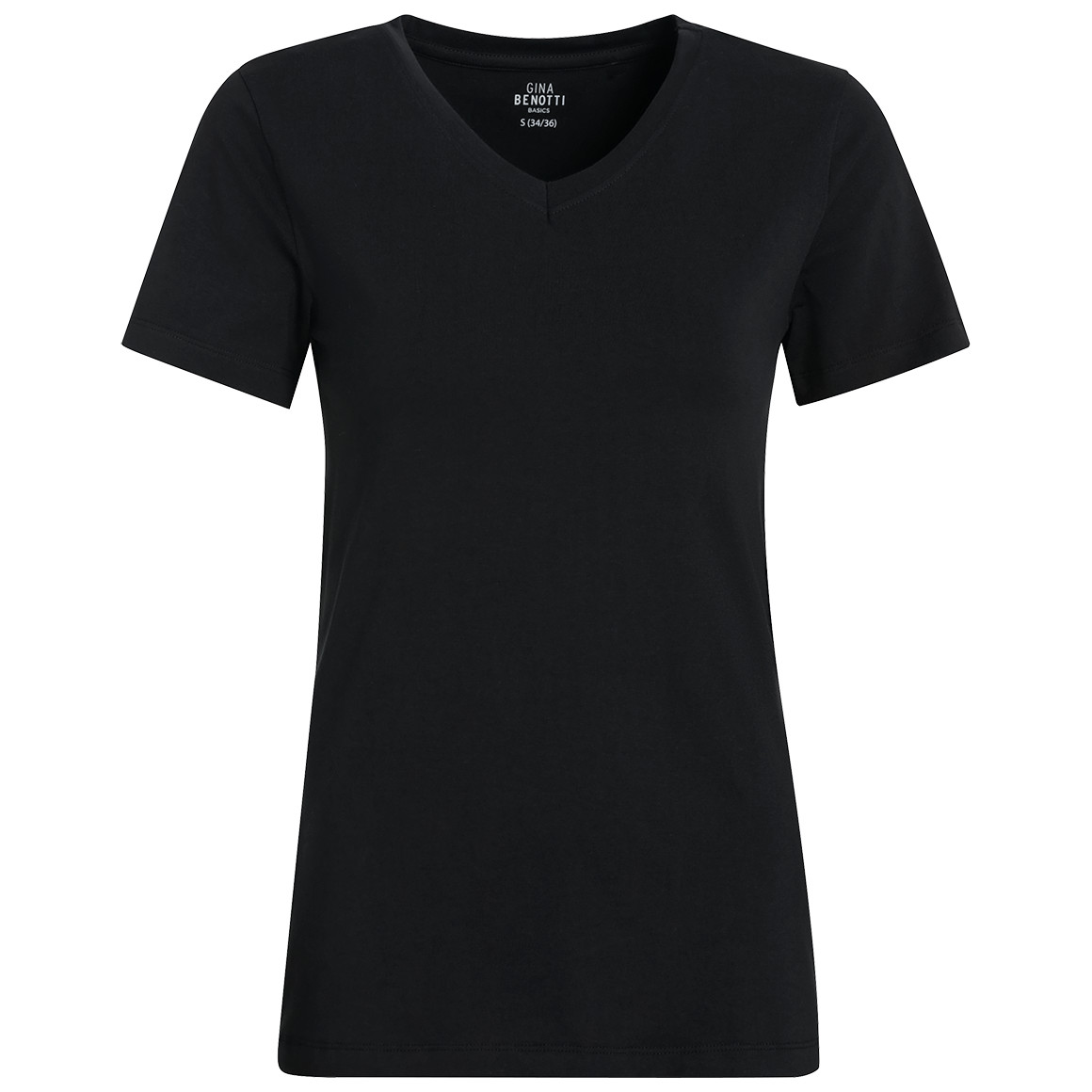 Damen T-Shirt mit V-Ausschnitt Damen T-Shirt mit V-Ausschnitt von Gina Benotti