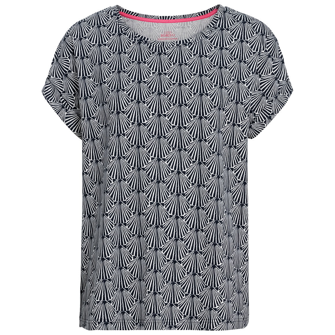 Damen T-Shirt mit überschnittenen Ärmeln Damen T-Shirt mit überschnittenen Ärmeln von Gina Benotti