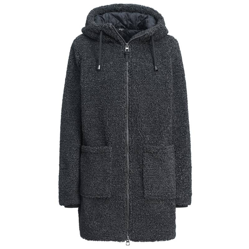 Damen Teddymantel mit Kapuze von Gina Benotti