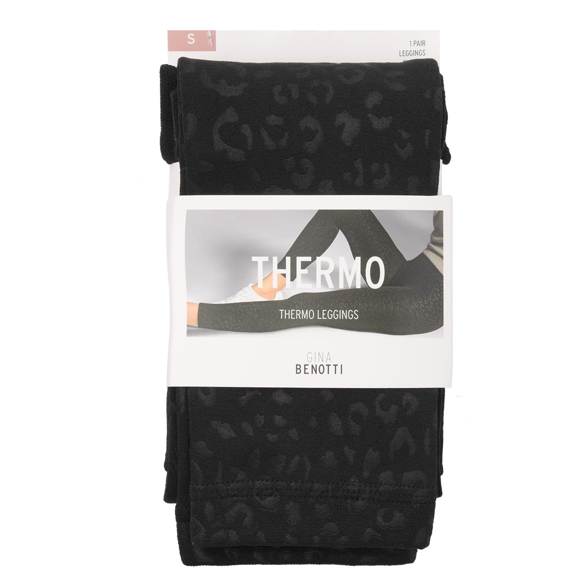 Damen Thermo-Leggings im Leo-Look von Gina Benotti