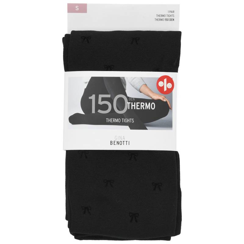 Damen Thermo-Strumpfhose 150 DEN von Gina Benotti