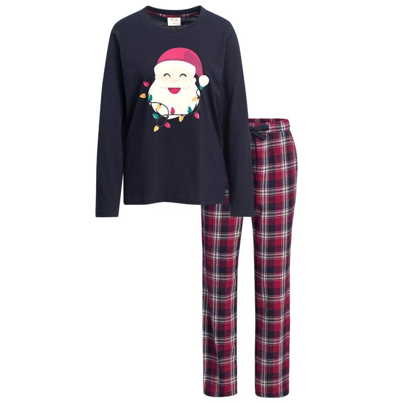 Damen Weihnachtsschlafanzug mit Print von Gina Benotti