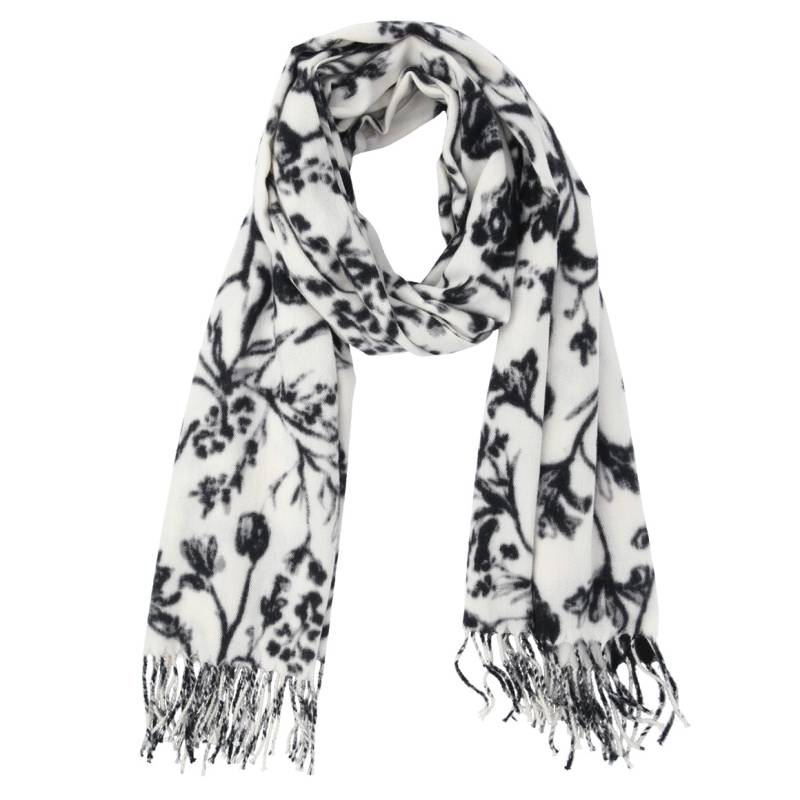 Damen Winterschal mit Fransen von Gina Benotti