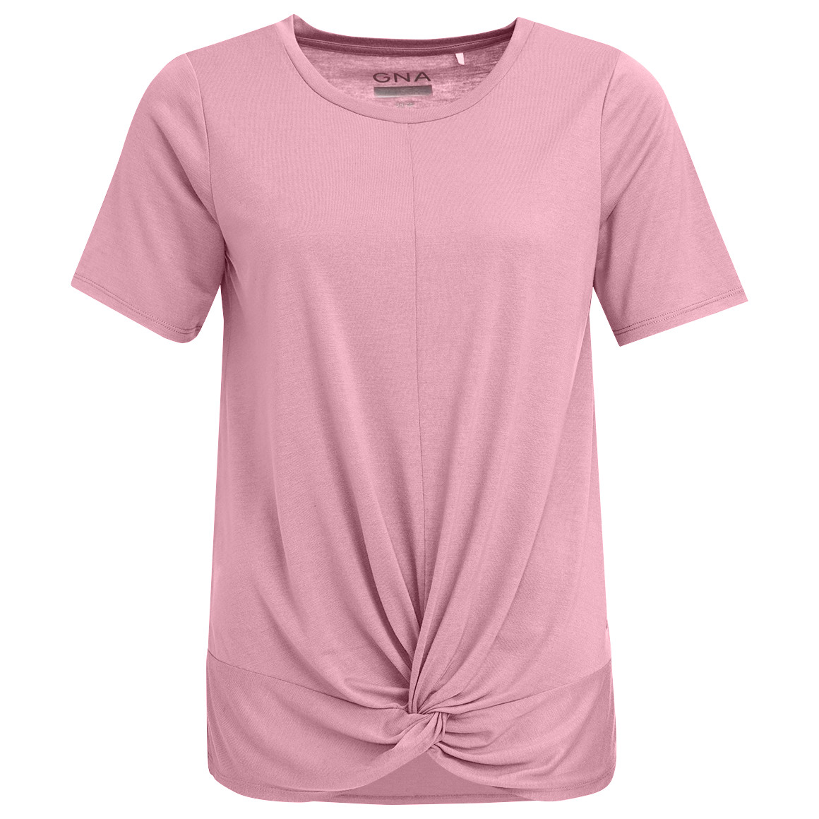 Damen Yoga-T-Shirt mit Knotendetail von Gina Benotti