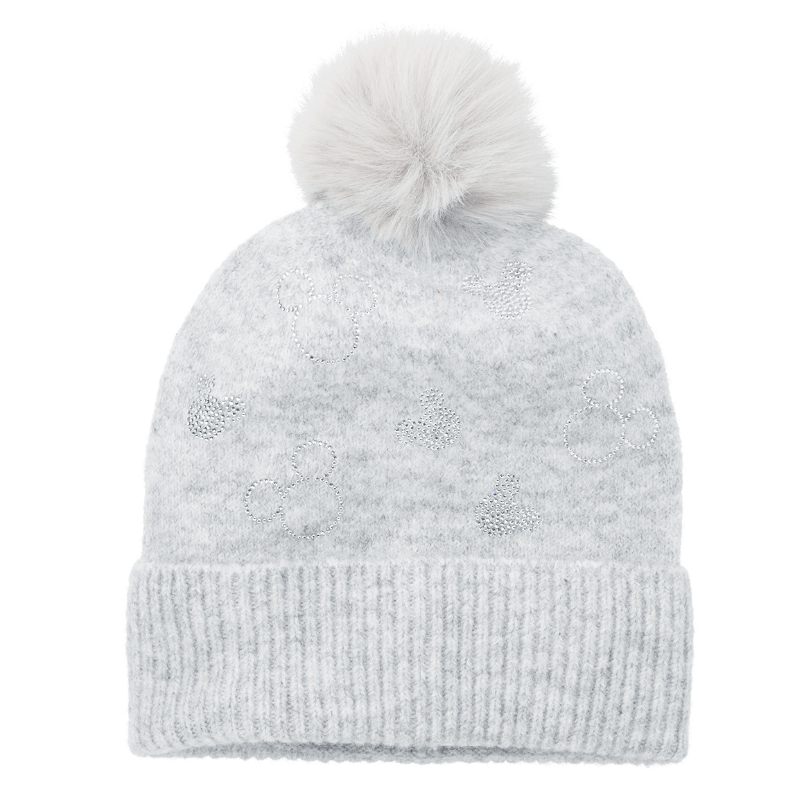 Micky Maus Wintermütze mit Ziersteinen von Gina Benotti