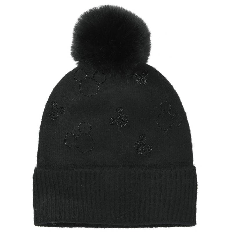 Micky Maus Wintermütze mit Ziersteinen von Gina Benotti