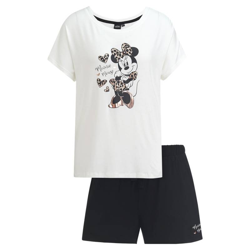 Minnie Maus Shorty mit Folien-Print von Gina Benotti