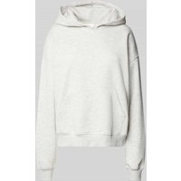 Gina Tricot Hoodie mit Känguru-Tasche in Hellgrau Melange, Größe XL Gina Tricot Hoodie mit Känguru-Tasche in Hellgrau Melange, Größe XL von Gina Tricot