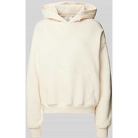 Gina Tricot Hoodie mit Känguru-Tasche in Offwhite, Größe M von Gina Tricot