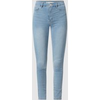 Gina Tricot Skinny Fit High Waist Jeans mit Stretch-Anteil Modell 'Molly' in Hellblau, Größe S von Gina Tricot