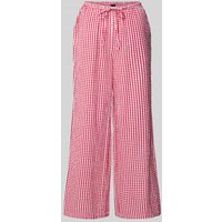 Gina Tricot Stoffhose mit weitem Bein und elastischem Bund in Rot, Größe L Gina Tricot Stoffhose mit weitem Bein und elastischem Bund in Rot, Größe L von Gina Tricot