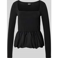 Gina Tricot T-Shirt mit ausgestellter Rockpartie in Black, Größe S Gina Tricot T-Shirt mit ausgestellter Rockpartie in Black, Größe S von Gina Tricot