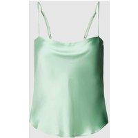 Gina Tricot Top aus Satin mit Spaghettiträgern Modell 'Janet' in Mint, Größe S von Gina Tricot