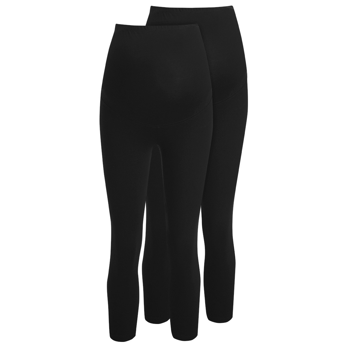 2 Damen Umstands-Leggings in Capri-Länge von Gina