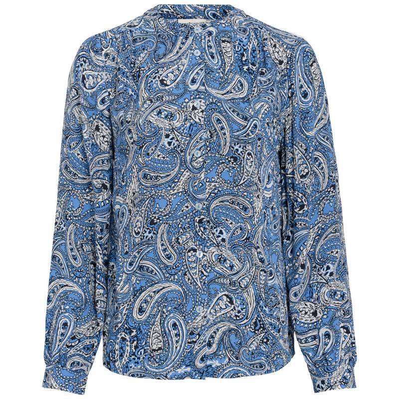 Damen Bluse mit Allover-Muster von Gina