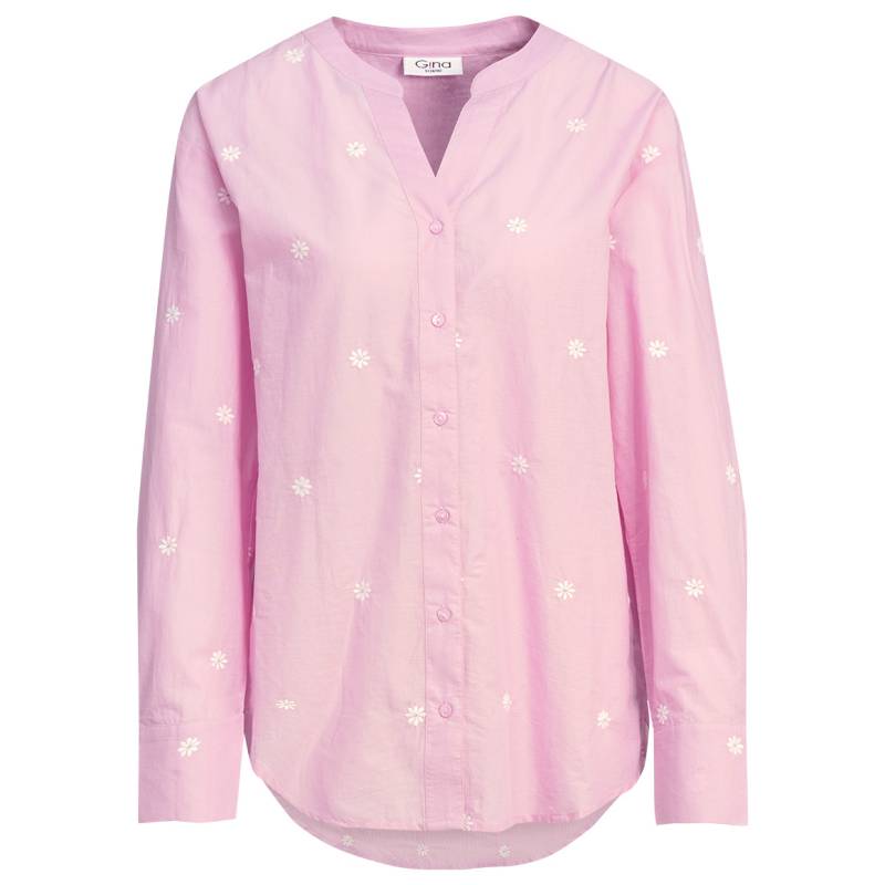 Damen Bluse mit Allover-Stickerei von Gina